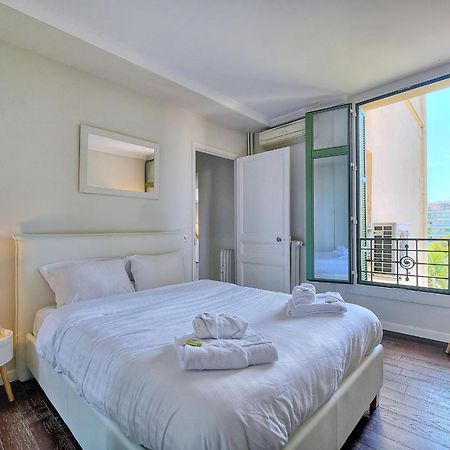 Immogroom - Large Apartment - Parking - Air Conditioning - Sea View - Wifi Cannes Bagian luar foto