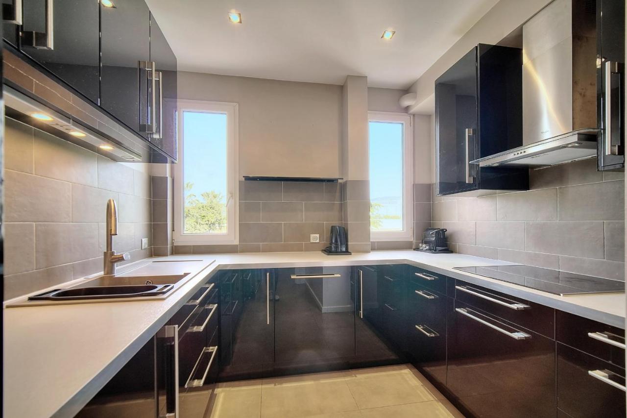 Immogroom - Large Apartment - Parking - Air Conditioning - Sea View - Wifi Cannes Bagian luar foto