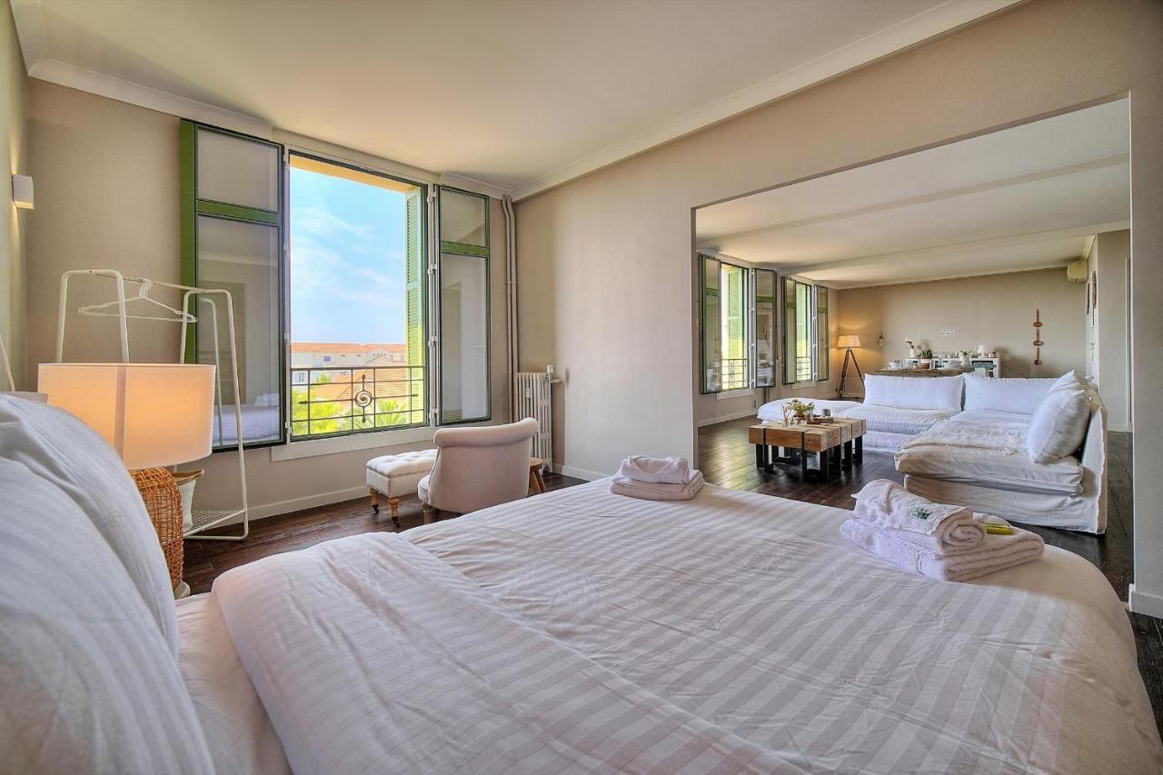 Immogroom - Large Apartment - Parking - Air Conditioning - Sea View - Wifi Cannes Bagian luar foto