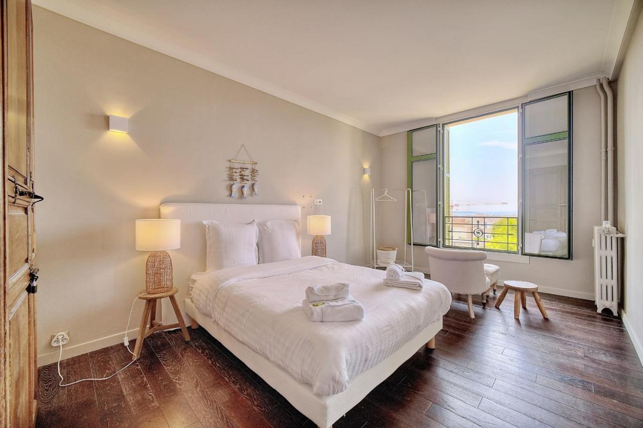 Immogroom - Large Apartment - Parking - Air Conditioning - Sea View - Wifi Cannes Bagian luar foto
