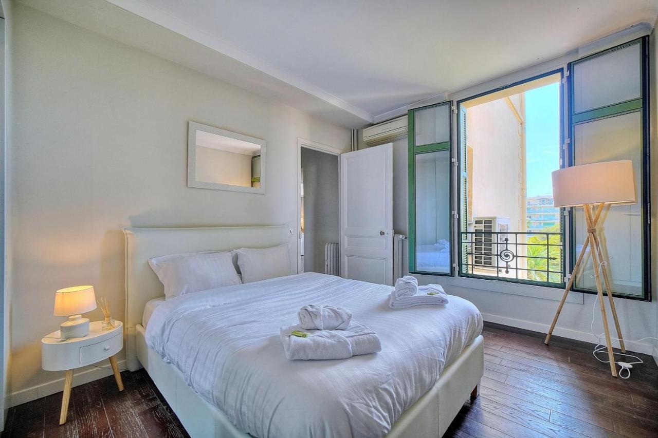 Immogroom - Large Apartment - Parking - Air Conditioning - Sea View - Wifi Cannes Bagian luar foto